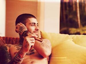 Lonely: Zayn Malik has said he did not make a 'single friend' for the five years he was a member of One Direction