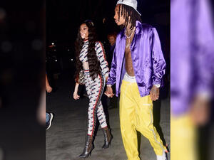 Khalifa and Harlow were first linked in July (Source : wizkhalifa / Instagram ) 