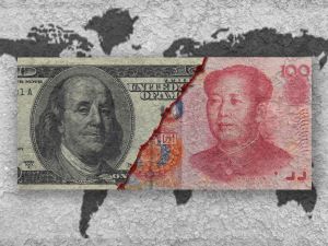 US dollar hits 10-month high as Chinese yuan slides