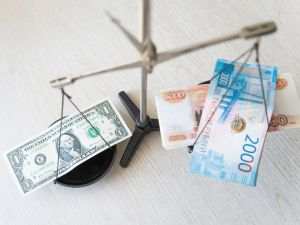 Russian Rouble slips as officials blame sanctions, policy