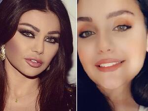 هيفاء وهبي وابنتها زينب فياض