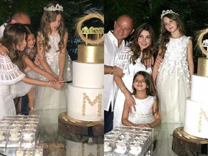 نانسي عجرم تحتفل بعيد ميلاد ابنتها ميلا