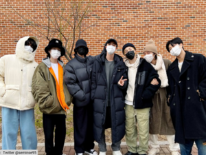 PIC: BTS' Jin gets ready for the army