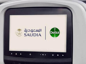 الخطوط السعودية تعقد شراكة مع "ديتول" لتوفير منتجات التعقيم