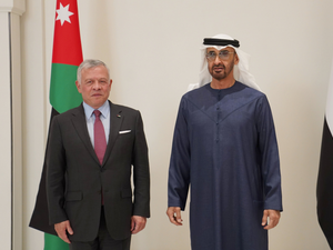 ملك الأردن يلتقي رئيس الإمارات في أبوظبي