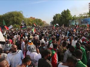 اعتصام أمام القصر الرئاسي في الخرطوم لـ"إسقاط النظام"
