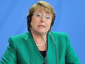 مفوضة الأمم المتّحدة السامية لحقوق الإنسان ميشيل باشيليت