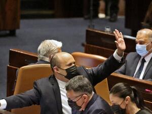 القائمة العربية تنقذ حكومة بينيت من اقتراح بحجب الثقة في الكنيست 