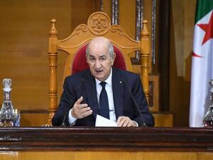 الرئيس الجزائري عبدالمجيد تبون