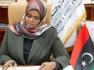 وزيرة الثقافة والتنمية مبروكة توغي