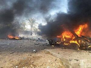 4 قتلى في هجوم انتحاري بسيارة مفخخة في سبها الليبية