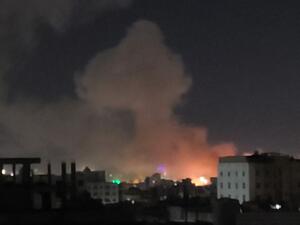 إنفجارات عنيفة تهز صنعاء بعد ضربات جوية "موجعة" للتحالف