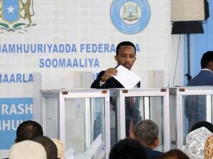 انطلاق انتخابات الرئاسة الصومالية داخل قاعدة عسكرية