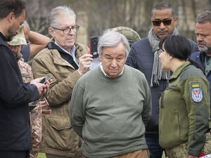 انفجارات في كييف بالتزامن مع زيارة غوتيريش