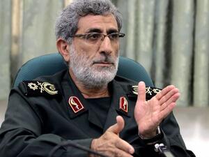قائد فيلق القدس في الحرس الثوري الإيراني الجنرال إسماعيل قاآني