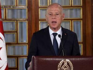 الرئيس التونسي قيس سعيد