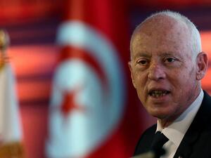 الرئيس التونسي قيس سعيّد