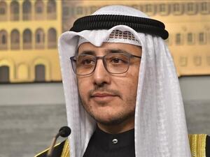 وزير خارجية الكويت الشيخ أحمد ناصر المحمد الصباح 