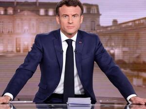 الرئيس الفرنسي إيمانويل ماكرون