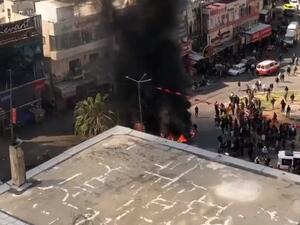 اشتباكات عنيفة خلال اقتحام الجيش الاسرائيلي مدينة نابلس