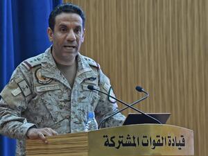 المتحدث باسم التحالف العميد الركن تركي المالكي