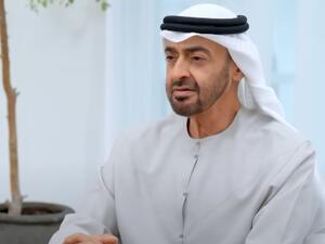 محمد بن زايد في مسقط رأس بوتين