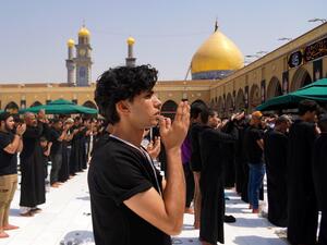 الصدر يحث زوار أربعينية الحسين على الدعاء للشعب الأوكراني