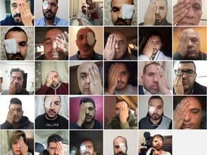 من حملة التضامن مع الصحافي عمارنة