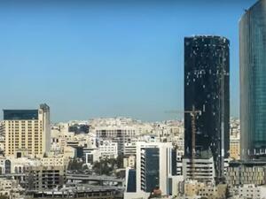 مشهد من العاصمة الاردنية عمان