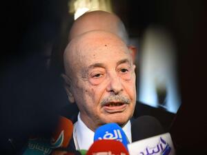 رئيس البرلمان الليبي عقيلة صالح