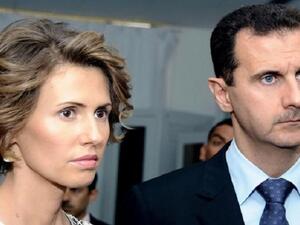 الرئيس السوري بشار الأسد وزوجته أسماء