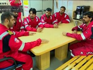 أفراد طاقم الناقلة المحتجزة من قبل ايران البالغ وعددهم 23 ويحملون جنسيات من الهند وروسيا ولاتفيا والفلبين