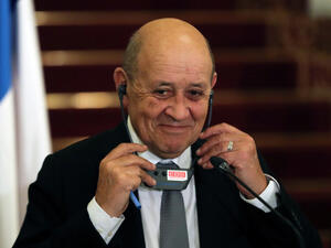 وزير الخارجية الفرنسي جان-إيف لودريان