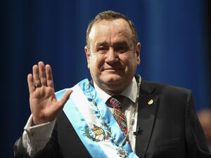 الرئيس الجديد لغواتيمالا أليخاندرو جياماتي