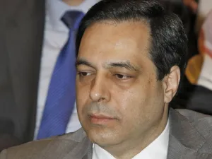رئيس حكومة تصريف الأعمال في لبنان حسان دياب