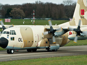طائرة عسكرية مغربية تحط في قاعدة جوية إسرائيلية