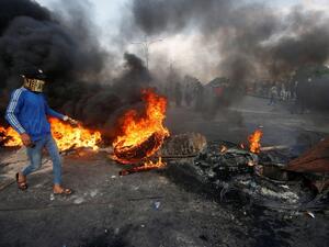 مقتل تسعة متظاهرين عراقيين واصابة العشرات بنيران قوات الامن