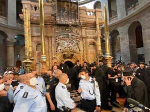 الأردن يدين الاعتداء الاسرائيلي على مسيحيين بمحيط كنيسة القيامة