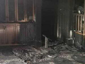 مستوطنون يحرقون مسجدا قرب القدس