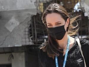 أنجلينا جولي تزور اليمن لتسليط الضوء على الاثار الكارثية للحرب