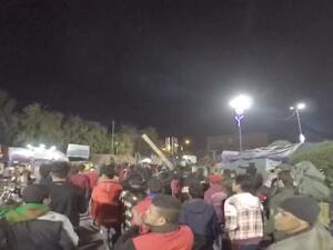 محتجون يبعدون أنصار الصدر من ساحة التظاهر في كربلاء