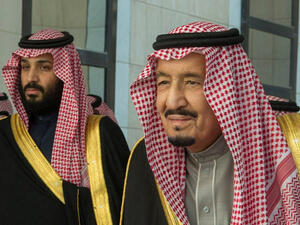 العاهل السعودي الملك سلمان وولي العهد الأمير محمد بن سلمان