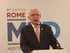 وزير الخارجية الفلسطيني رياض المالكي