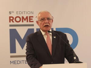 وزير الخارجية الفلسطيني رياض المالكي