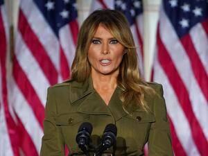 ميلانيا ترامب تشيد بمآثر زوجها في خطاب أمام مؤتمر الجمهوريين 