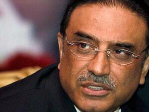 الرئيس الباكستاني الأسبق آصف علي زرداري