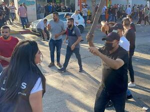 شاهد.. اعتداء عناصر أمن السلطة على الصحافيات في رام الله