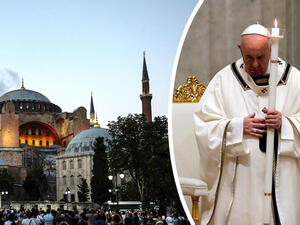 البابا "حزين جدا" لقرار تحويل آيا صوفيا مسجدا