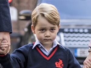 الأمير جورج الابن الأكبر للأمير ويليام دوق كامبريدج وزوجته كاثرين بأيس