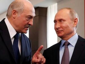 تظاهرة حاشدة للمعارضة في بيلاروس وبوتين يلتقي لوكاشنكو في موسكو